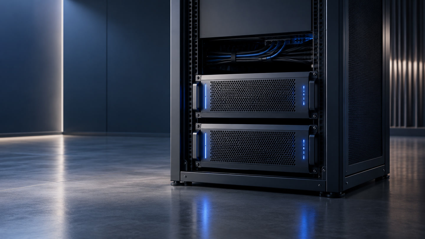 Illustration of server equipment